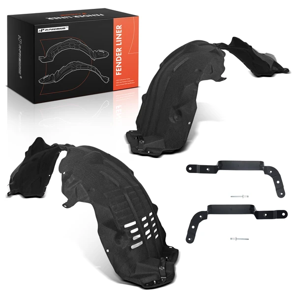 2 Pcs Front Inner Fender Liners with Insulation Foam for 2020-2023 Toyota Highlander