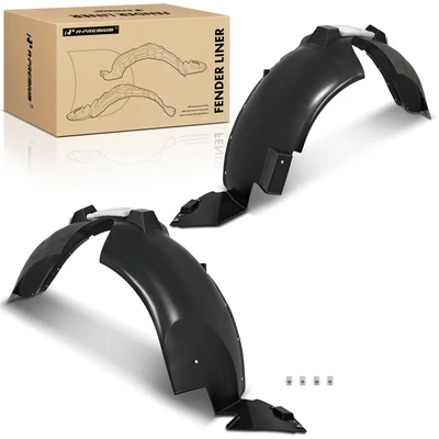 2 Pcs Front Inner Fender Liners with Insulation Foam