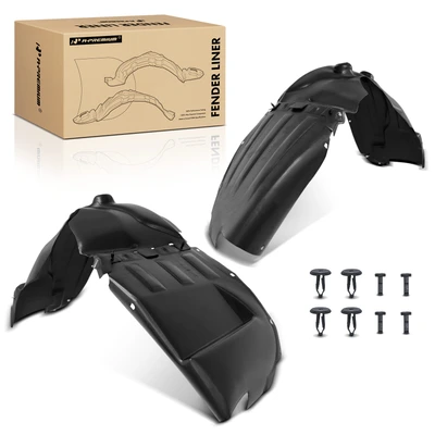 2 Pcs Front Inner Fender Liners Splash Shield Dustproof