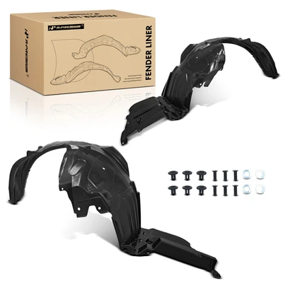 2 Pcs Front Inner Fender Liners Dustproof