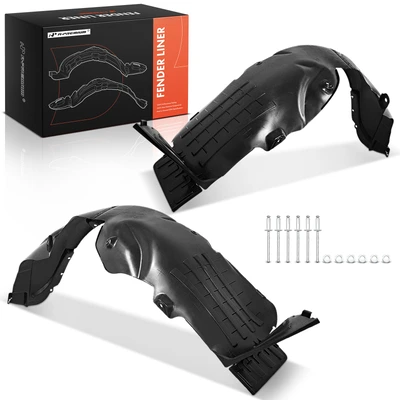 2 Pcs Front Inner Fender Liner Splash Guard Shield