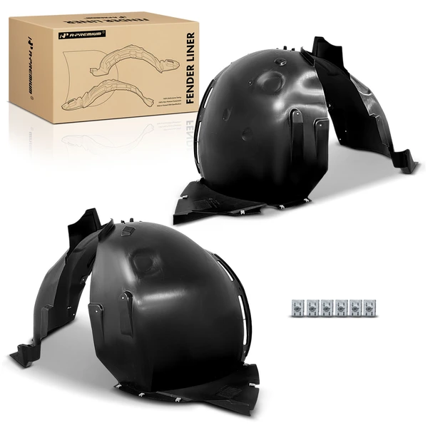 A-Premium APIF249 Fender Liner Front Driver & Passenger