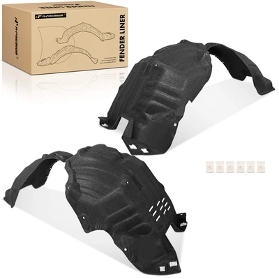 2 Pcs Front PET Inner Fender Liners