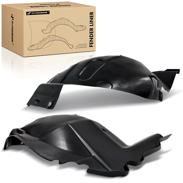 A-Premium APIF256 Fender Liner Front Driver & Passenger