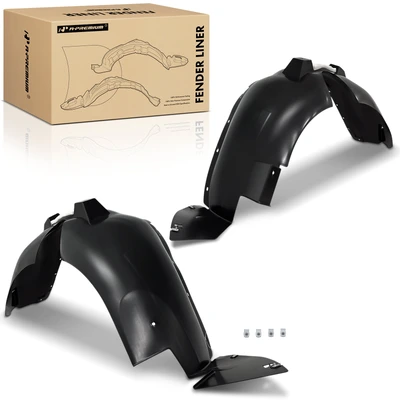 2 Pcs Front Inner Fender Liners with Insulation Foam