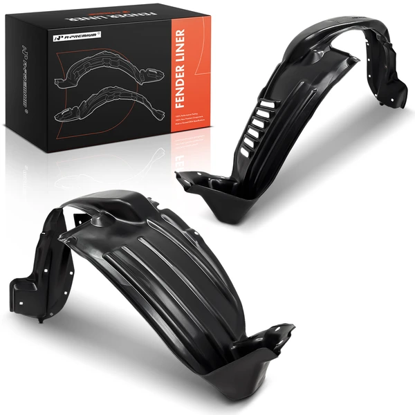 A-Premium APIF261 Fender Liner Front Driver & Passenger