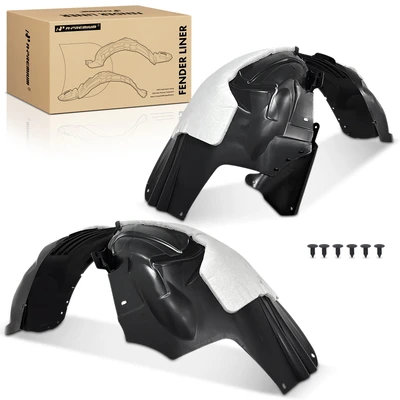 2 Pcs Front Inner Fender Liners with Insulation Foam