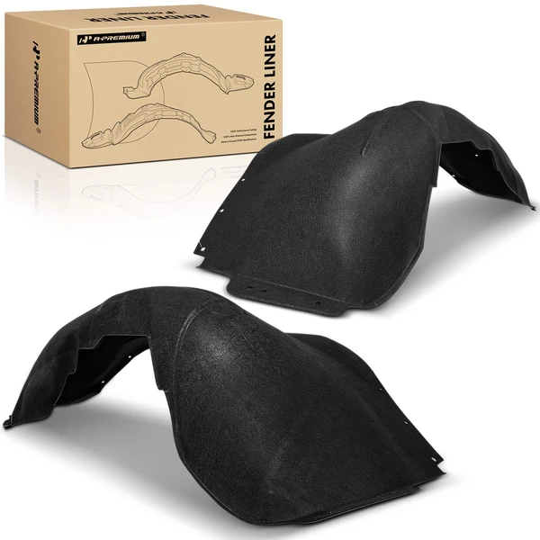 2 Pcs Front Inner Fender Liners Splash Shield PET for 2015-2020 GMC Yukon XL