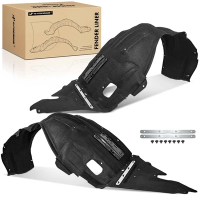 2 Pcs Front Inner Fender Liners Splash Guard Shield