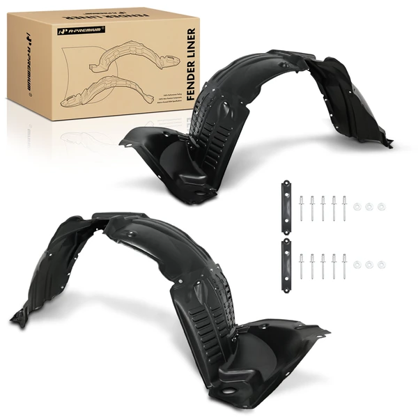 A-Premium APIF294 Fender Liner Front Driver & Passenger