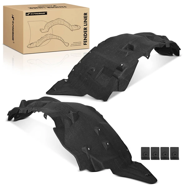 A-Premium APIF306 Fender Liner Front Driver & Passenger