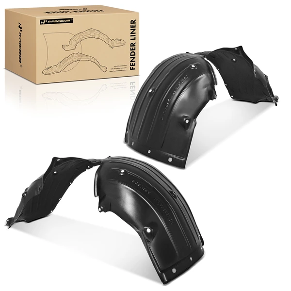 A-Premium APIF307 Fender Liner Front Driver & Passenger