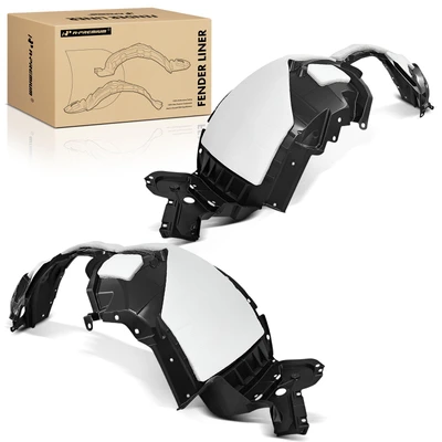 2 Pcs Front Inner Fender Liners with Insulation Foam