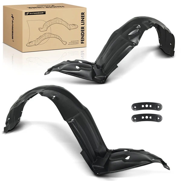 A-Premium APIF316 Fender Liner Front Driver & Passenger