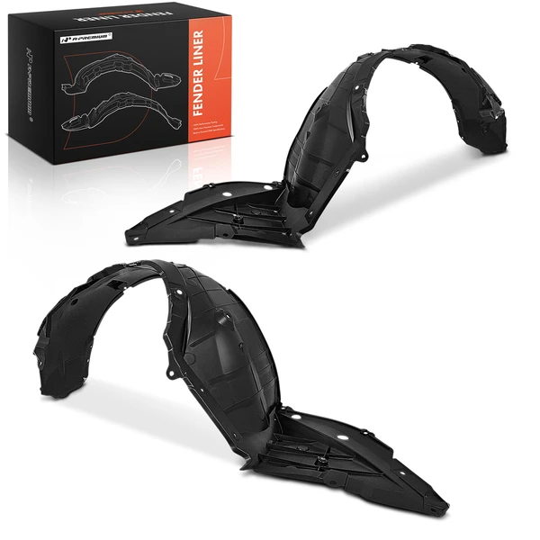 A-Premium APIF317 Fender Liner Front Driver & Passenger
