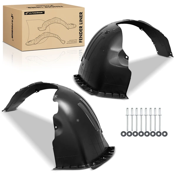 A-Premium APIF326 Fender Liner Front Driver & Passenger