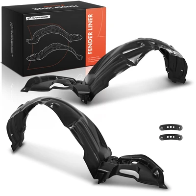 2 Pcs Front Inner Fender Liner Dustproof Durable HDPE