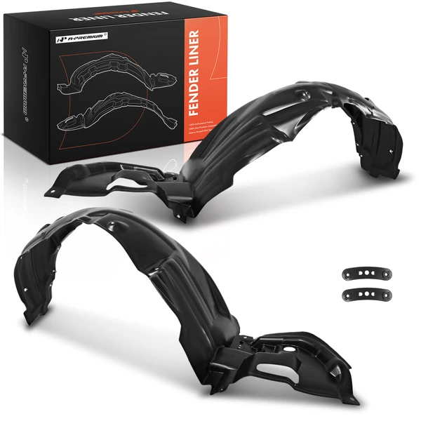 A-Premium APIF336 Fender Liner Front Driver & Passenger