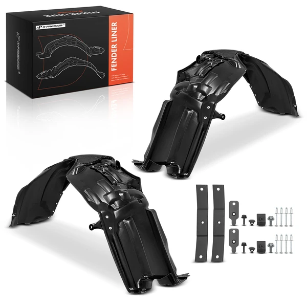 A-Premium APIF344 Fender Liner Front Driver & Passenger