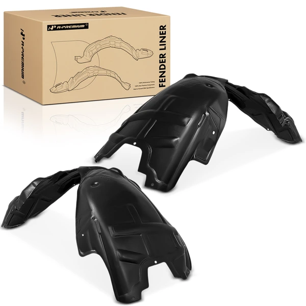 2 Pcs Front Inner Fender Liners Splash Shield for 2015-2023 Dodge Challenger