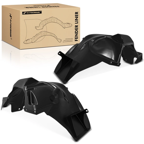 2 Pcs Front Inner Fender Liners for 2002-2009 Chevrolet Trailblazer