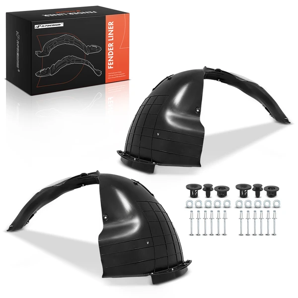A-Premium APIF376 Fender Liner Front Driver & Passenger