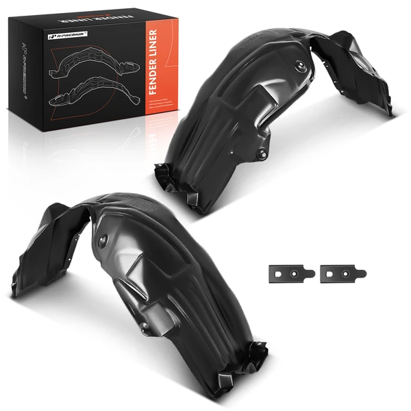 A-Premium APIF379 Fender Liner Front Driver & Passenger