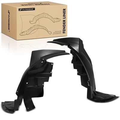 2 Pcs Front PP Inner Fender Liners Splash Shield