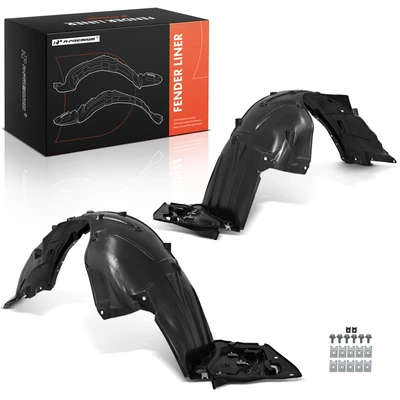 2 Pcs Front Durable Inner Fender Liners