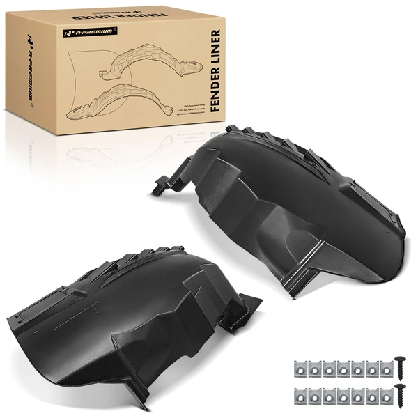 2 Pcs Front Inner Fender Liners for 2014-2023 Ram ProMaster 3500