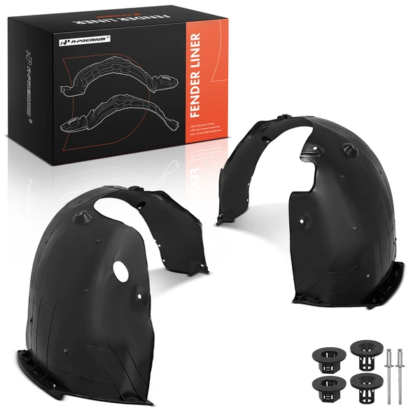 A-Premium APIF409 Fender Liner Front Driver & Passenger