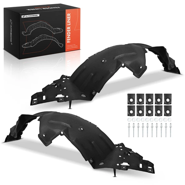 A-Premium APIF412 Fender Liner Front Driver & Passenger