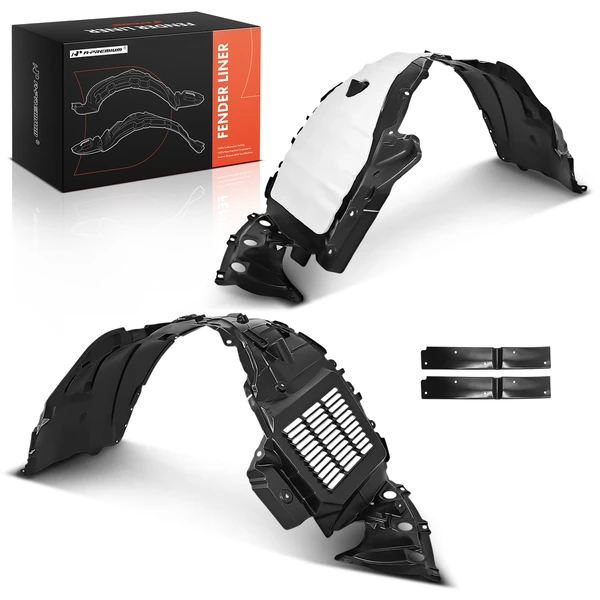A-Premium APIF415 Fender Liner Front Driver & Passenger