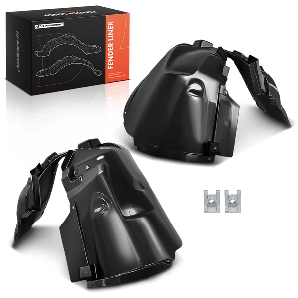 A-Premium APIF416 Fender Liner Front Driver & Passenger