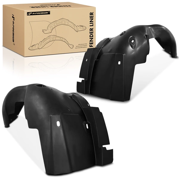 A-Premium APIF418 Fender Liner Front Driver & Passenger