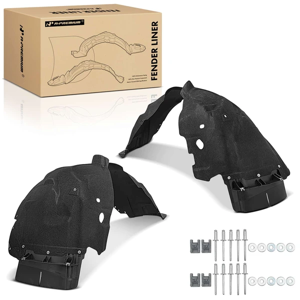 2 Pcs Front Inner Fender Liners for 2019-2024 Ford Edge