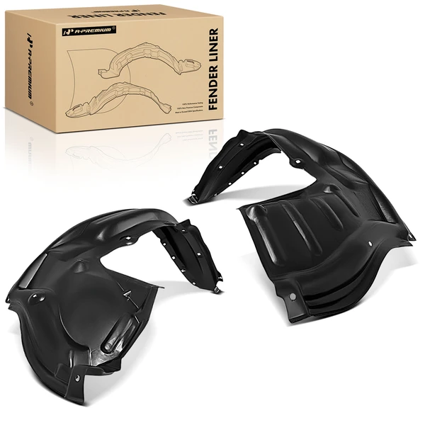 A-Premium APIF426 Fender Liner Front Driver & Passenger