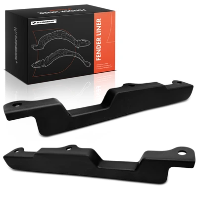 2 Pcs Front Inner Fender Liners Splash Shield TPE