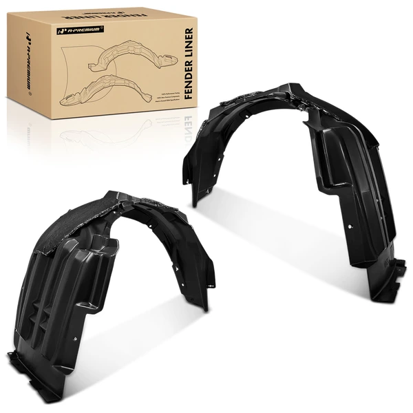 A-Premium APIF433 Fender Liner Front Driver & Passenger