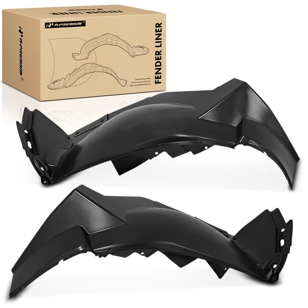 A-Premium APIF440 Fender Liner Front Driver & Passenger