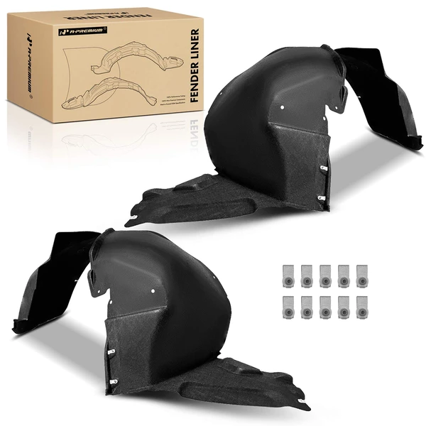 2 Pcs Front Inner Fender Liners Splash Shield for 2019-2022 Chevrolet Blazer