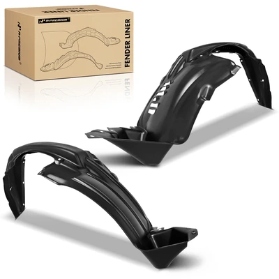 2 Pcs Front Inner Fender Liners Splash Guard Shield