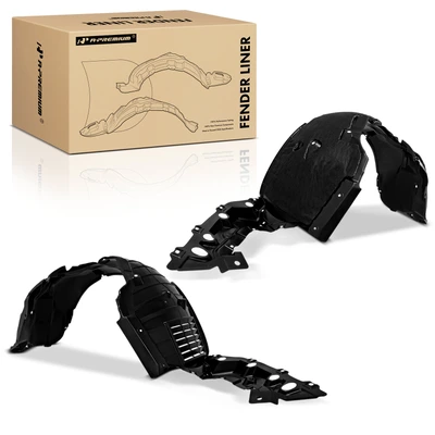 2 Pcs Front Inner Fender Liners Splash Guard Shield PP