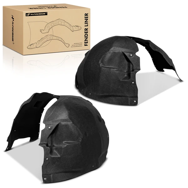 2 Pcs Front Inner Fender Liners Splash Shield for 2020-2024 Chrysler Voyager