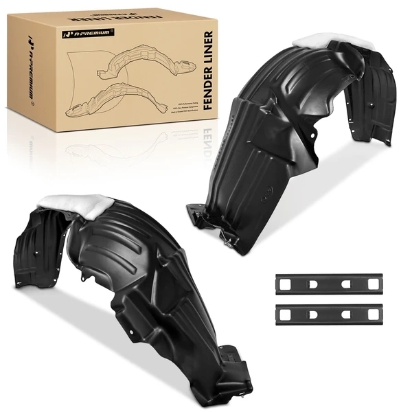 A-Premium APIF022 Fender Liner Front Driver & Passenger