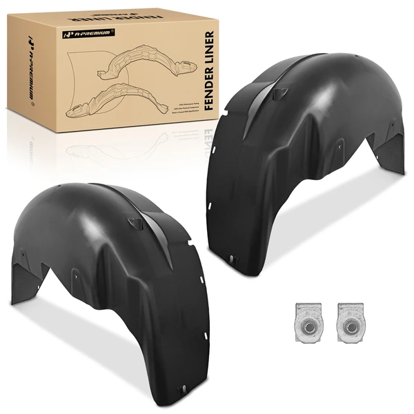 A-Premium APIF026 Fender Liner Rear Driver & Passenger