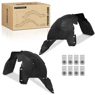 2 Pcs Front Thermoforming PET Inner Fender Liner