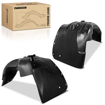 2 Pcs Front Inner Fender Liners Splash Shield PP