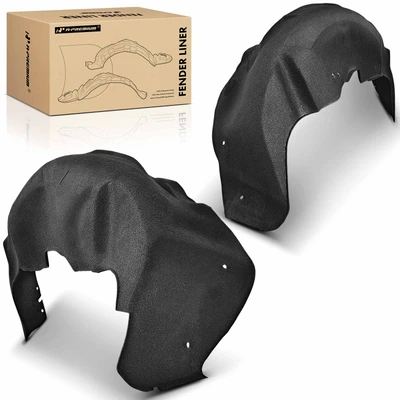 2 Pcs Rear Inner Fender Liners PET