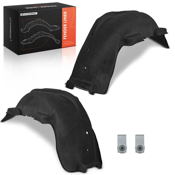 A-Premium APIF040 Fender Liner Rear Driver & Passenger